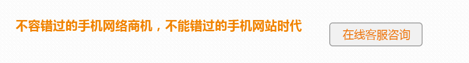 不容錯(cuò)過的手機(jī)網(wǎng)絡(luò)商機(jī)，不能錯(cuò)過的手機(jī)網(wǎng)站時(shí)代